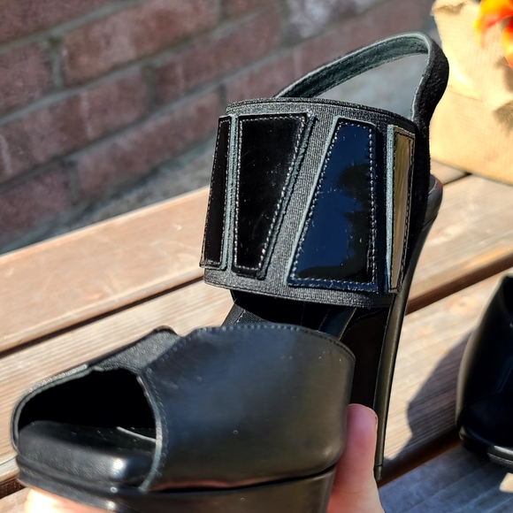 Dana Davis made in Italy black stilettos - Picture 4 of 7